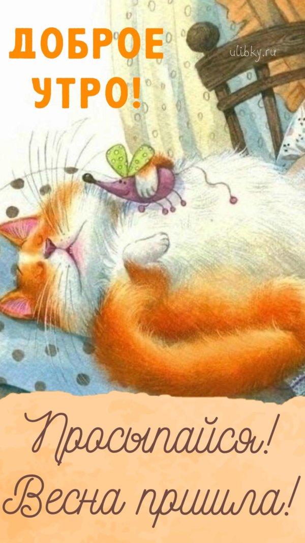 доброго утра открытка