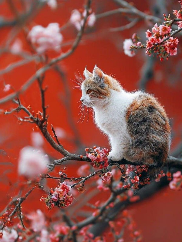 весенние котики