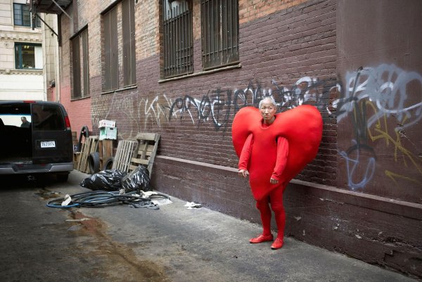 костюм сердца