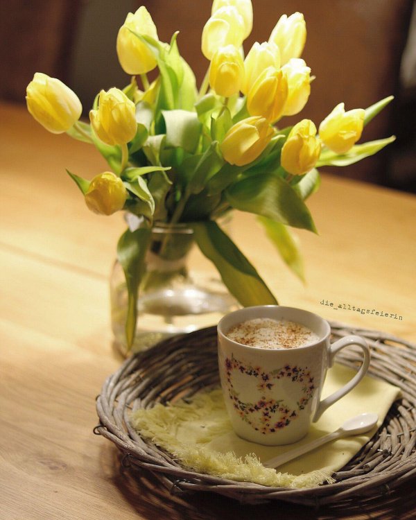 открытка с добрым утром весенним