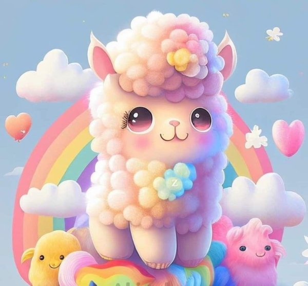 мультяшные альпаки