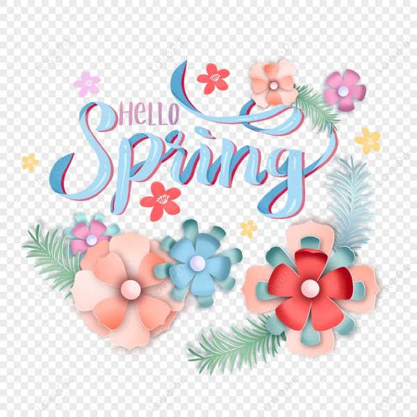 весенний клипарт