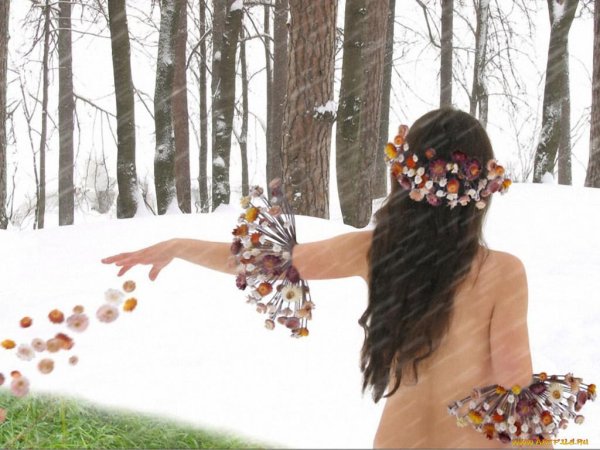 красавица весна