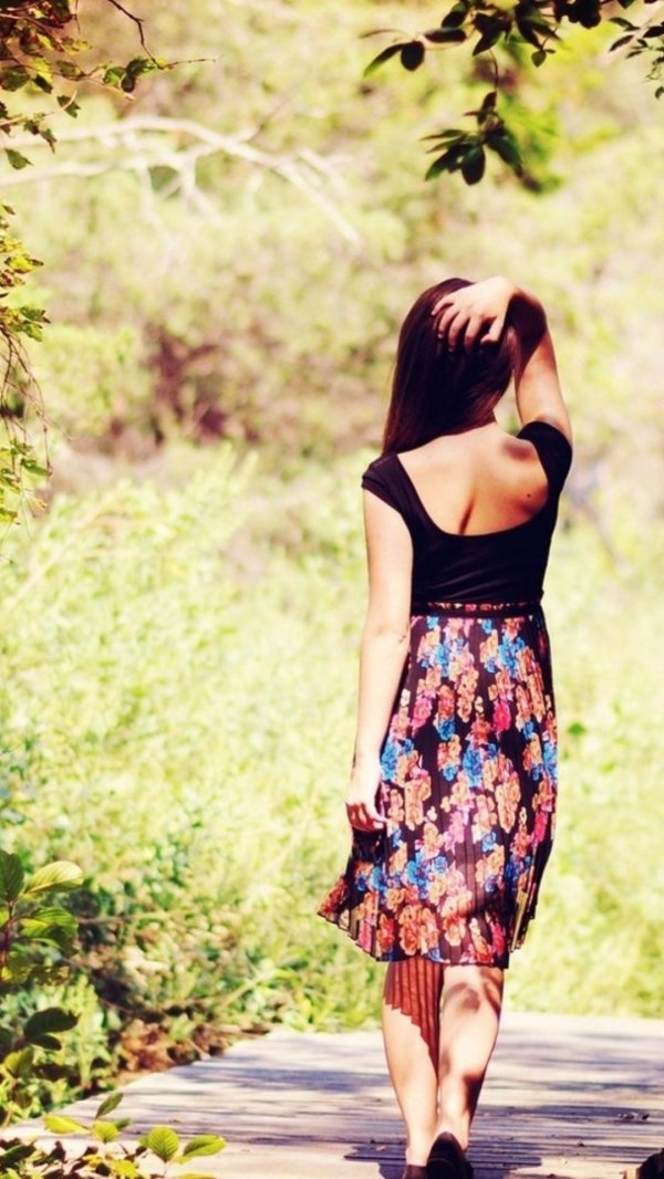 девушки со спины