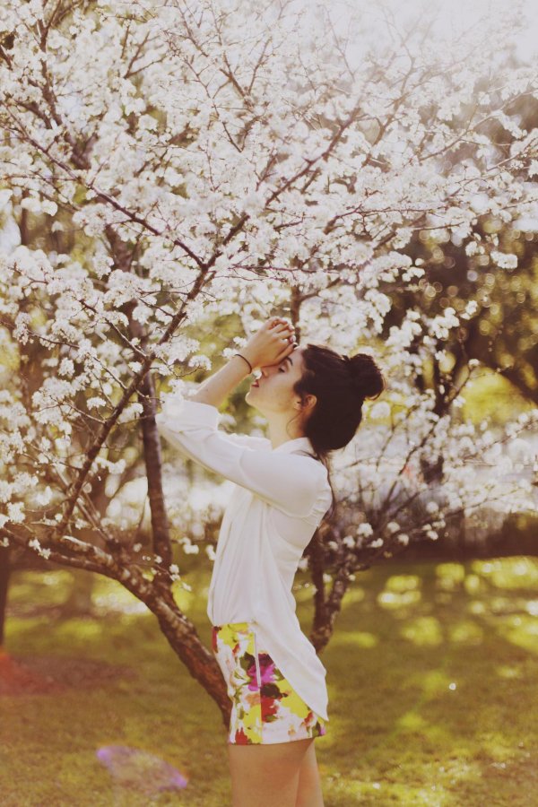 фотосессия весенняя