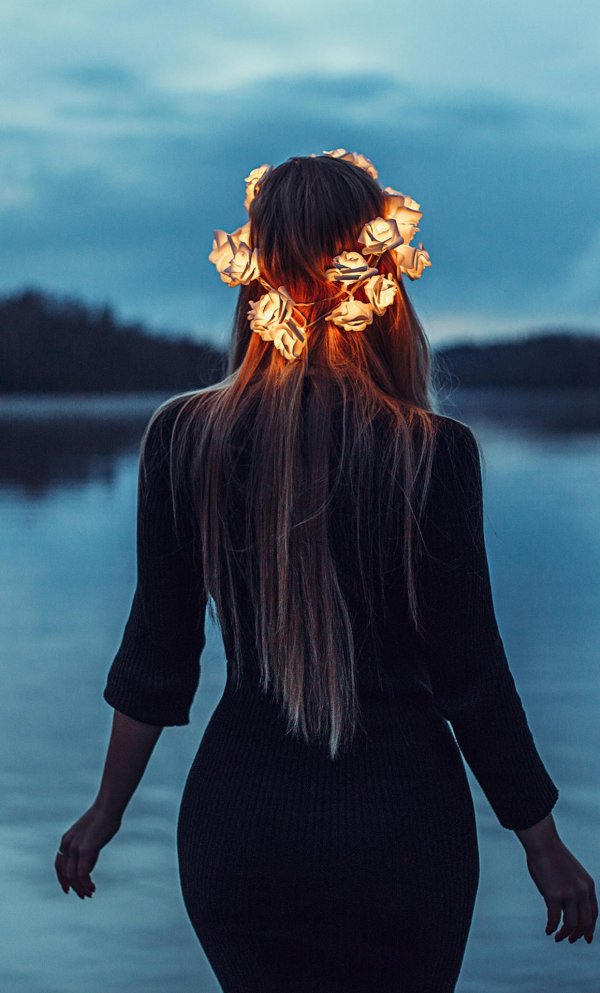 девушка сзади