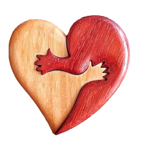 в форме сердца