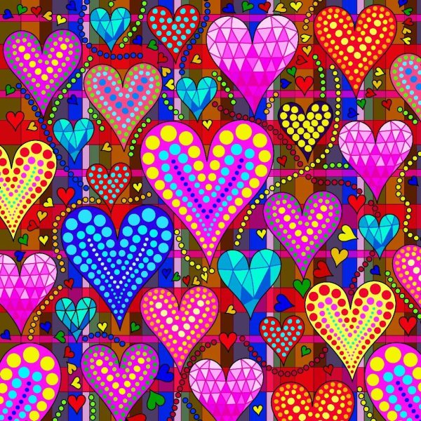 colourful heart