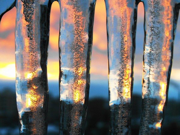 оттепель зимой