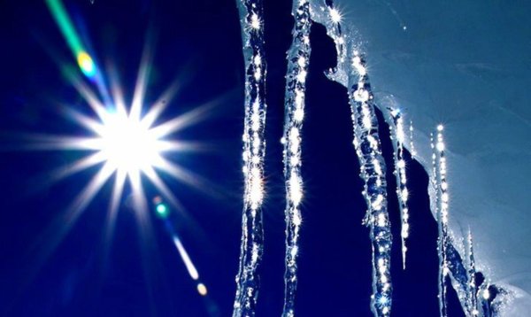 оттепель зимой