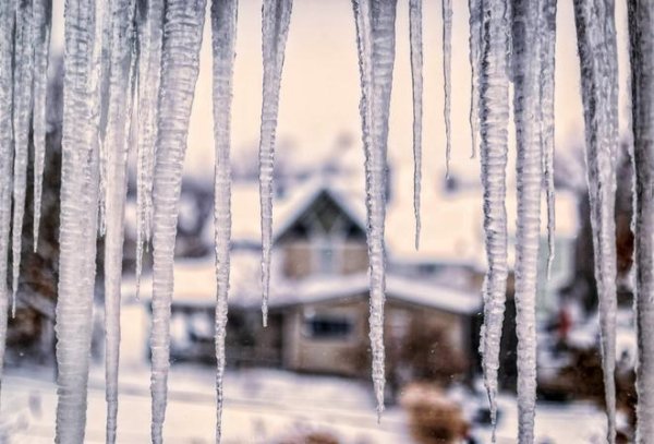 зима оттепель