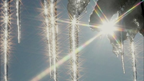 оттепель зимой