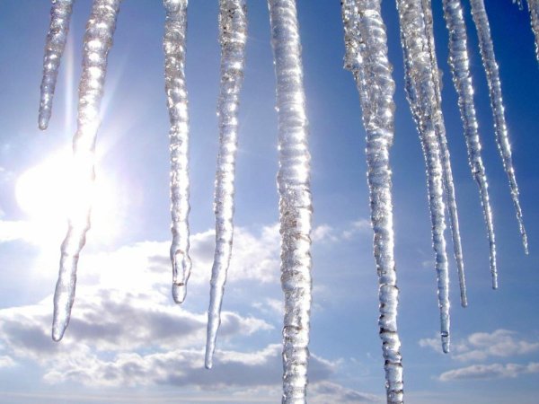 ледяные сосульки