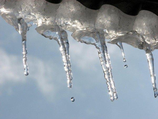 таяние сосулек