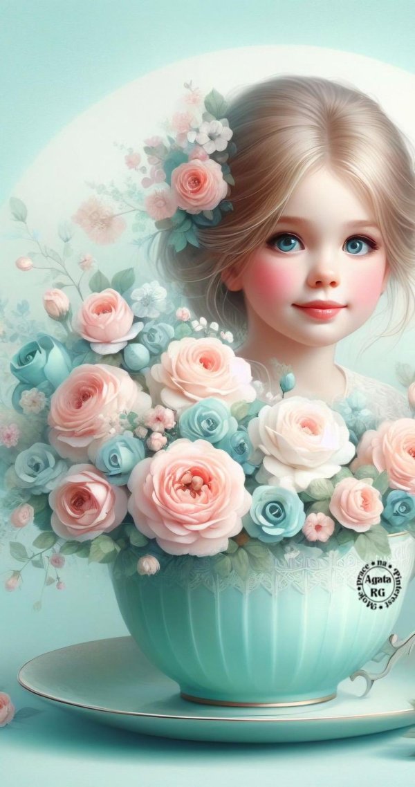 иллюстрация девочка