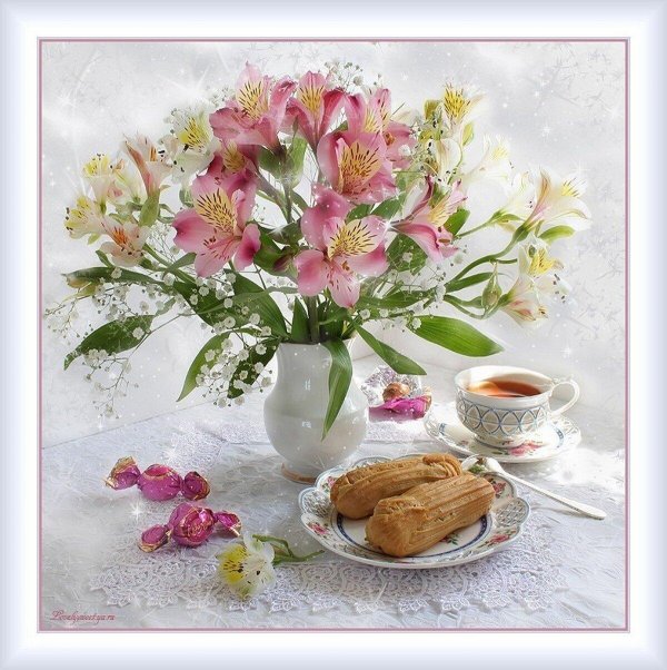 нежный натюрморт