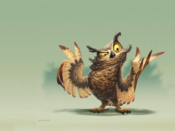 совы мультяшные