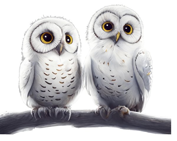 совушка клипарт на прозрачном фоне