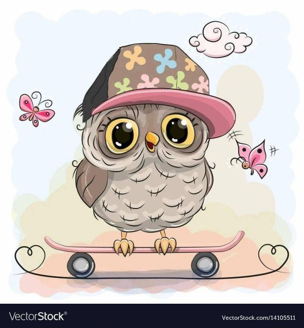 совенок мультяшный