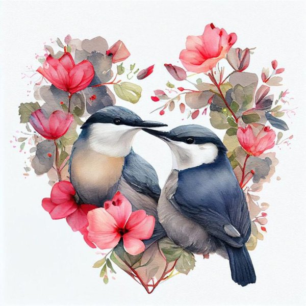 акварельная иллюстрация