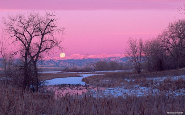 вечерние пейзажи