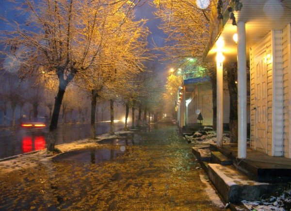 осенний город