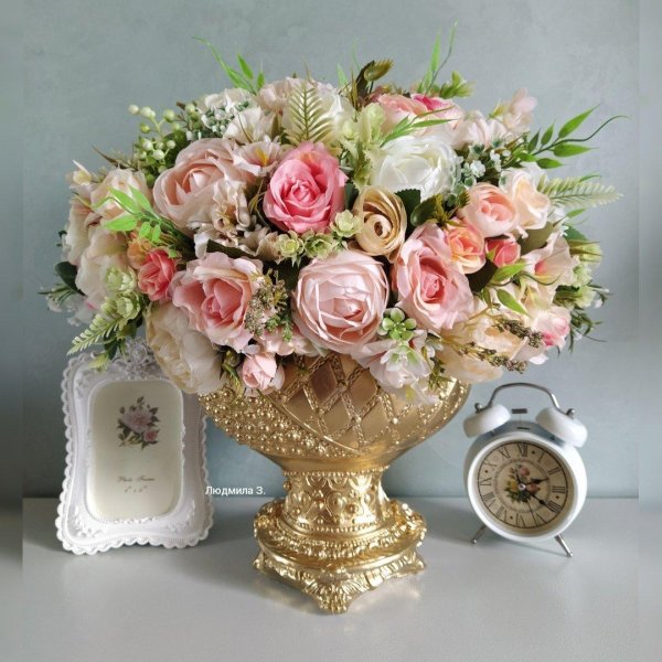 красивые композиции цветов