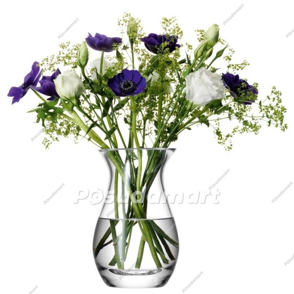 ваза на ножке на прозрач фоне