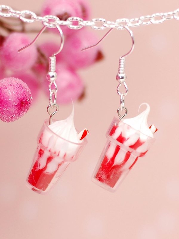 сережки коктейли