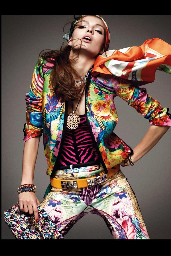 модная фотосессия