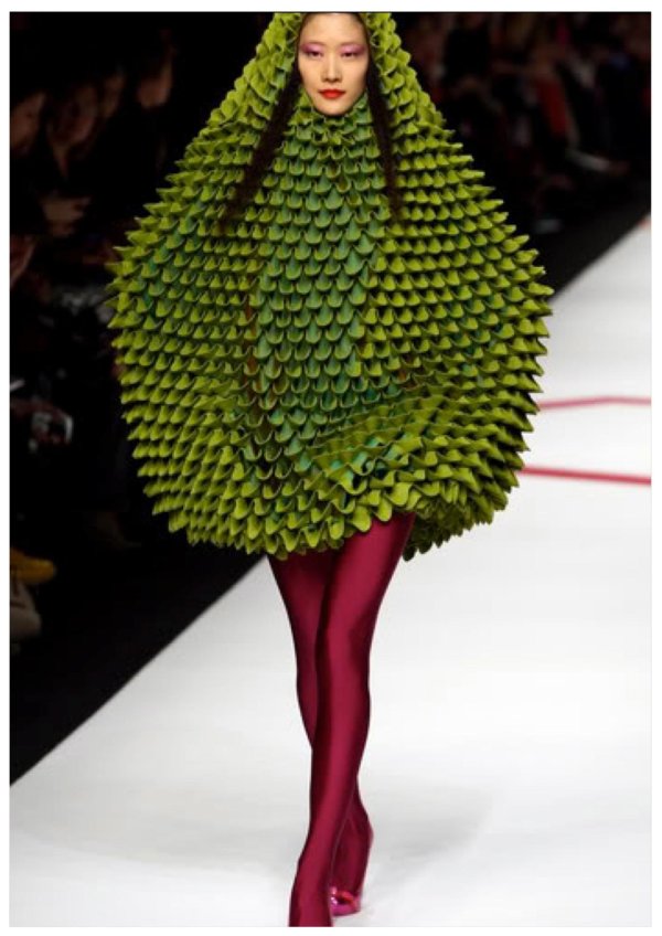 необычное платье