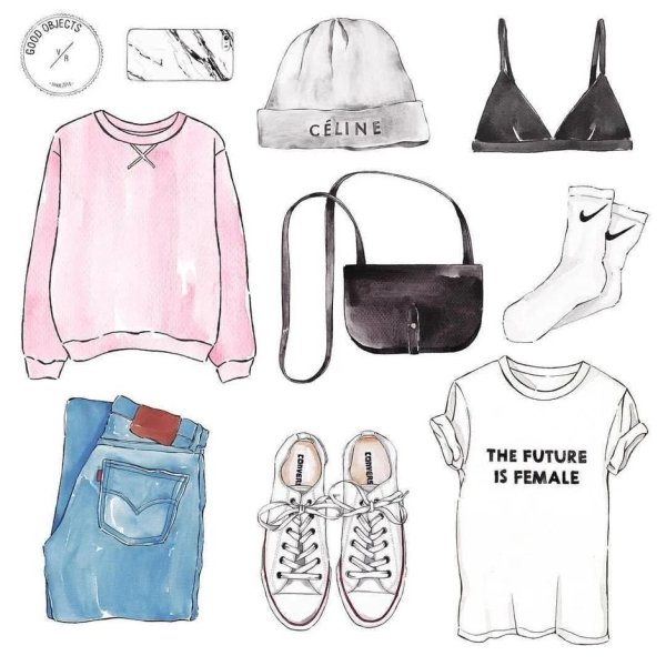 одежда рисунки