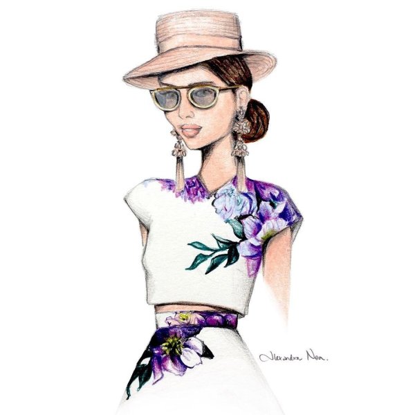 стильные рисунки