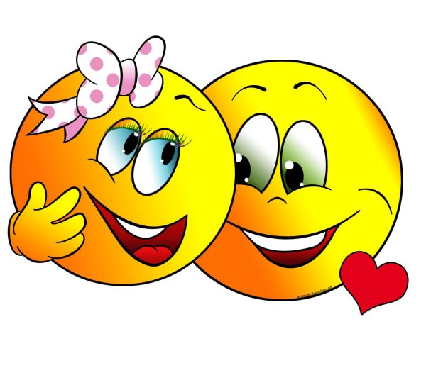 влюбленные смайлики