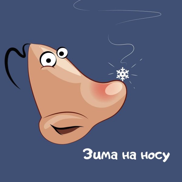 нос мультяшные