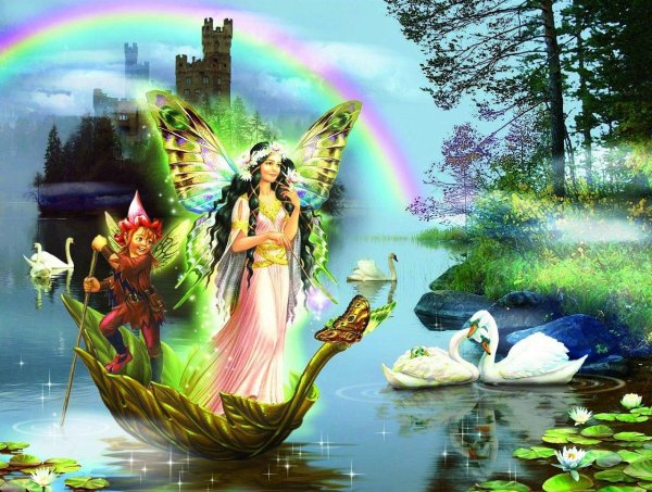 иллюстрации в стиле фэнтези