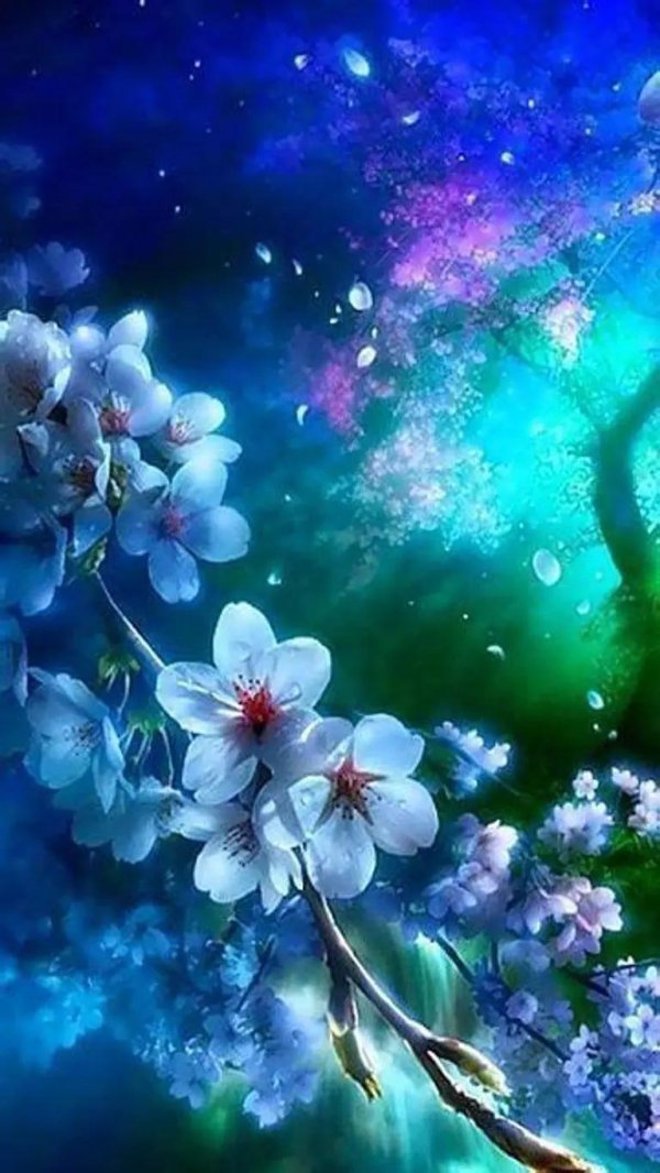 живая сакура