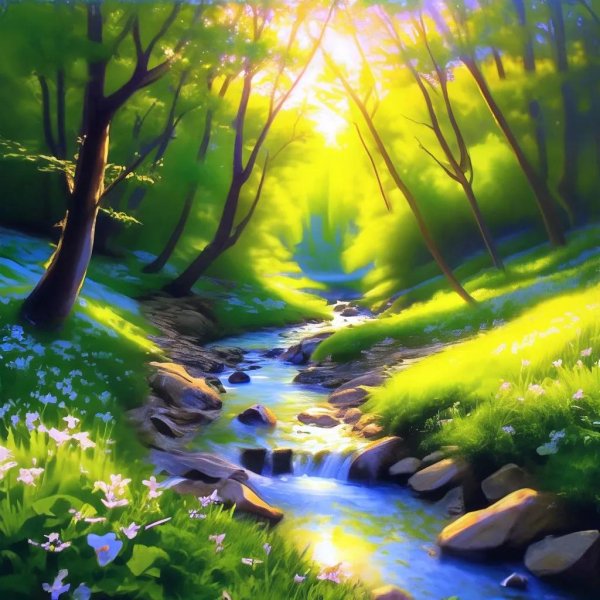 весенние пейзажи