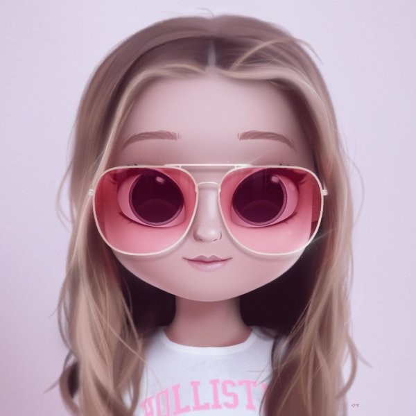 девушка мультяшная