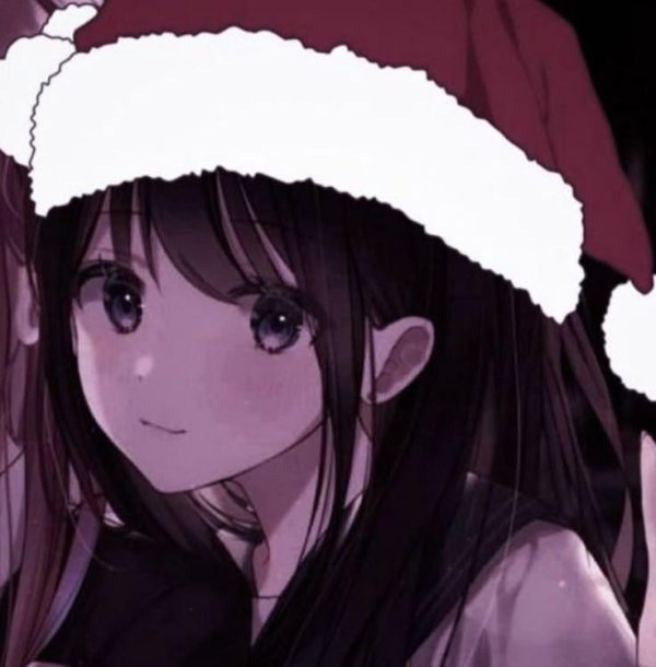 новогодние аниме авы