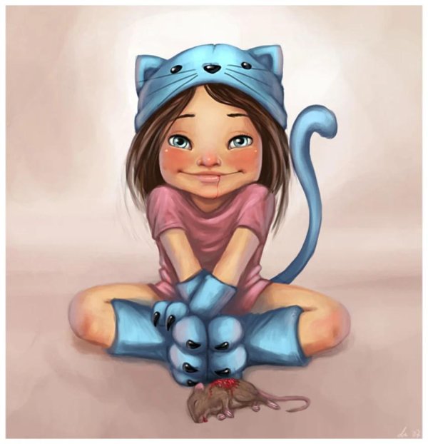 веселые иллюстрации