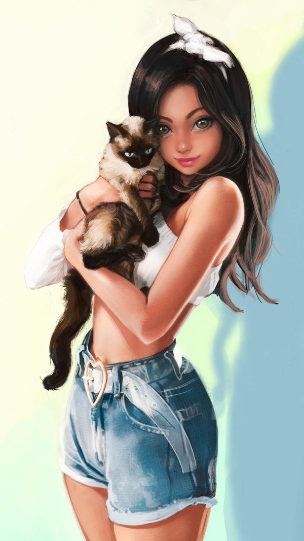 мультяшки девушки