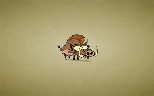 мультяшный кабан