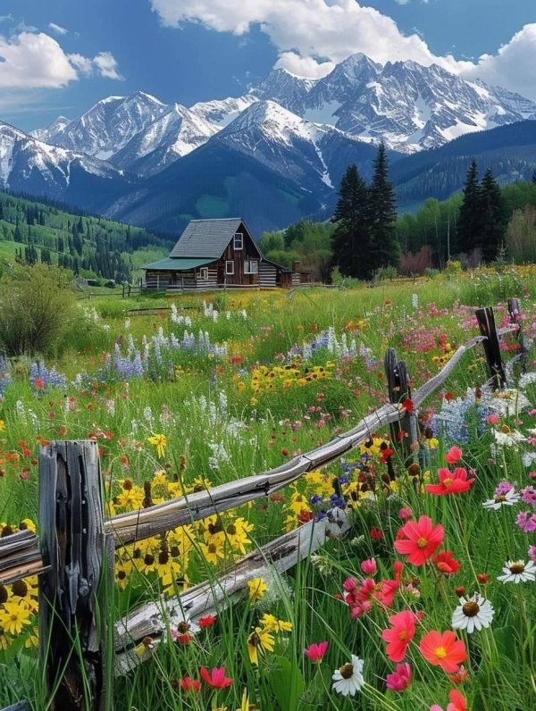 живописные пейзажи