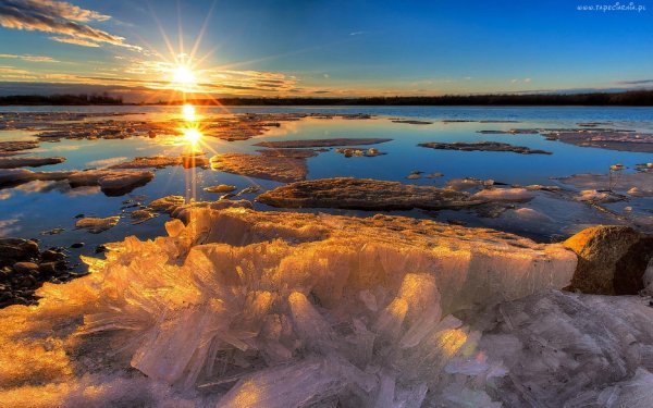 весенний закат