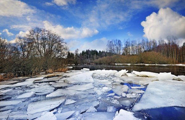 весенний ледоход