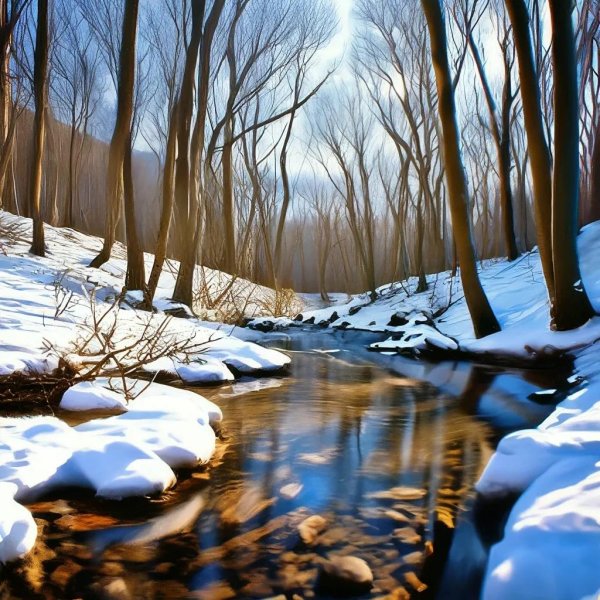 пейзаж зимний