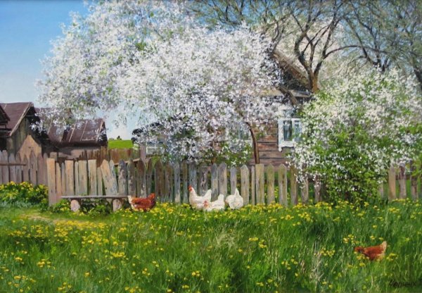 художница татьяна черных деревня