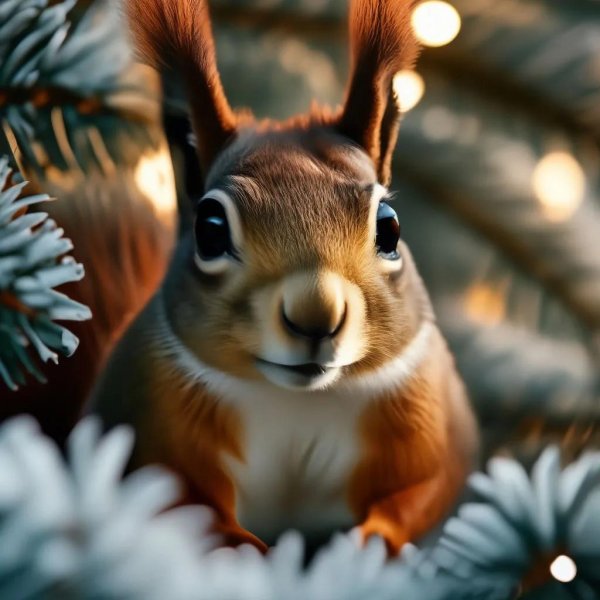 белочка красивая