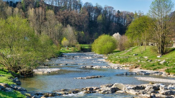 весенняя река